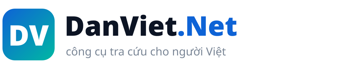 DanViet.Net — công cụ tra cứu cho người Việt